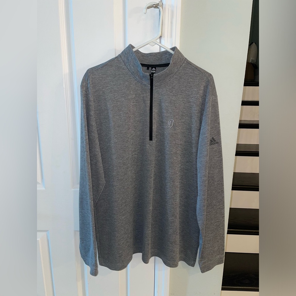 Detroit Tigers MLB Adidas Quarter Zip